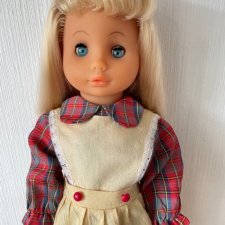 Голубоглазая блондинка кукла ГДР