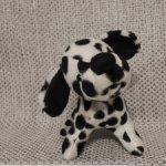 Текстильная игрушка ручной работы-собачка Лапа