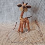 Игрушка для кукол и детей -жирафик