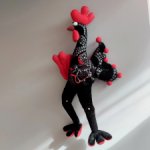 Интерьерная игрушка - петух Шварц
