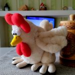 Мягкая игрушка - курочка