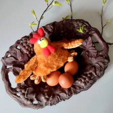 Мягкая игрушка - курочка