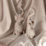 Интерьерные игрушки-слоники.