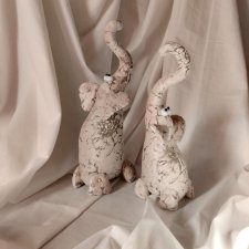 Интерьерные игрушки-слоники.