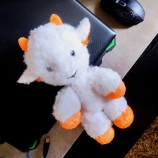 Козлёнок. Козочка. Коза. Мягкая игрушка.