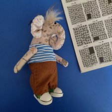 Интерьерная игрушка-Слон Егор.