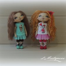 Давайте знакомиться. Авторские текстильные куклы