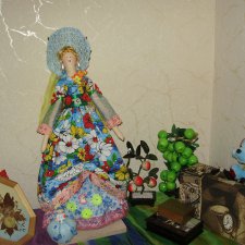 Кукла тильда Джулия, фея июля