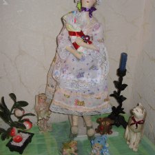 Кукла тильда, нянюшка Аннушка