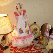 Кукла Тильда ручной работы Фея Лиза модистка- белошвейка