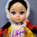 Редкая паричковая кукла СССР Северянка в родной одежде