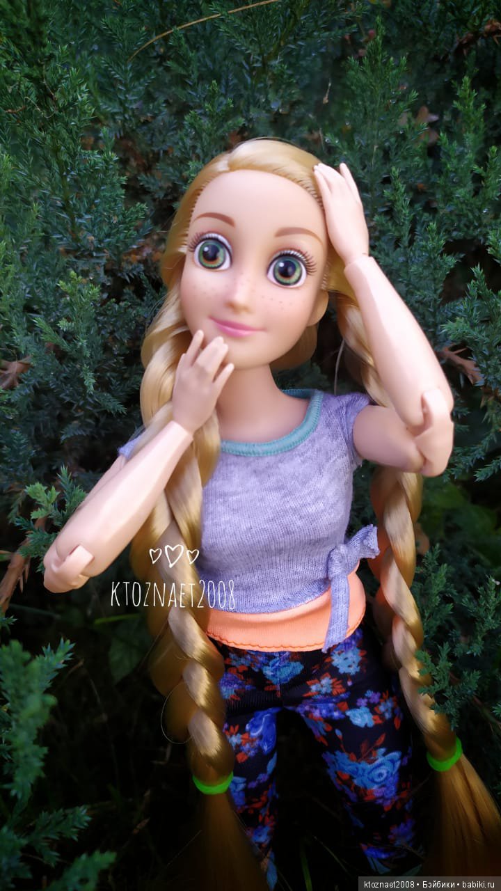 Новая Рапунцель — Гибриды шарнирных кукол (не БЖД): подбор тела