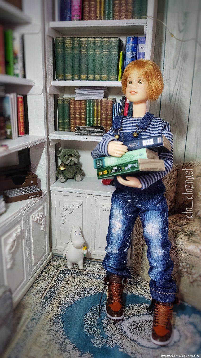 Кукольная мебель из не кукольных вещей (фото 7)