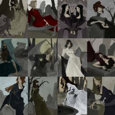 Готический гороскоп от Abigail Larson