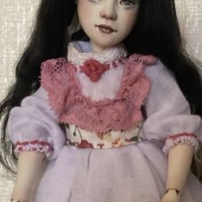 Авторская фарфоровая бжд (bjd) кукла Алиса