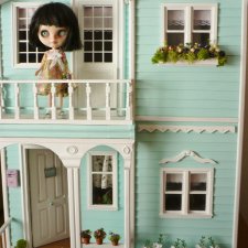 Домик для Блайз диорама 1:6