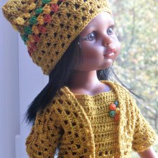 Платье для куклы Паола Рейна.