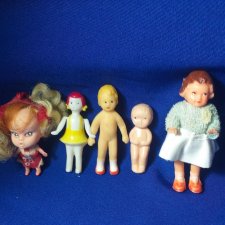 мини куколки СССР И ГДР