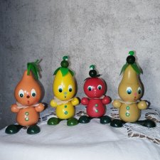 Персонажи из сказки о Чиполлино