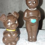 негритянка ,песик