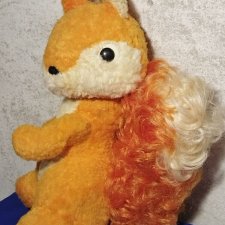 Плюшевая белка