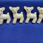 Целлулоидные оленята .козлята погремушки