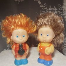 резиновые игрушки из серии Незнайка и его друзья