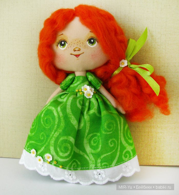 Мои кукляшки-малышки. Авторские куклы из ткани (фото 2)