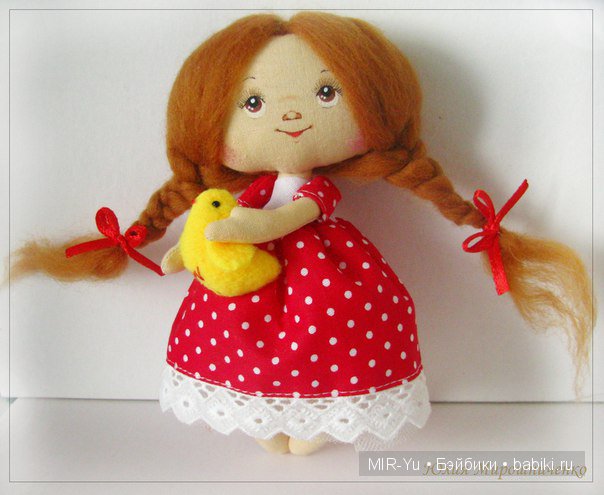 Мои кукляшки-малышки. Авторские куклы из ткани