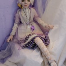 Текстильная кукла Настенька