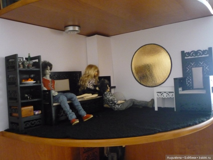 Румбокс. Черно-белый — Румбоксы и кукольные интерьеры: фото (фото 2)