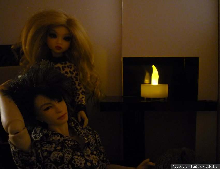 Ночная зарисовка — Фотоистории с куклами BJD (БЖД): сериалы