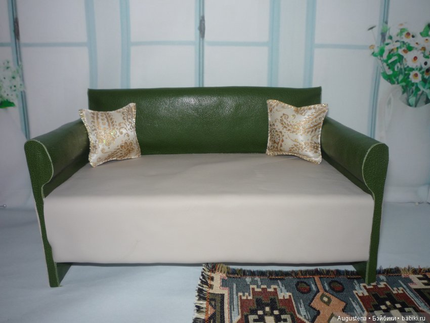 Мой первый ООАК барби и диван в довесок (фото 7)