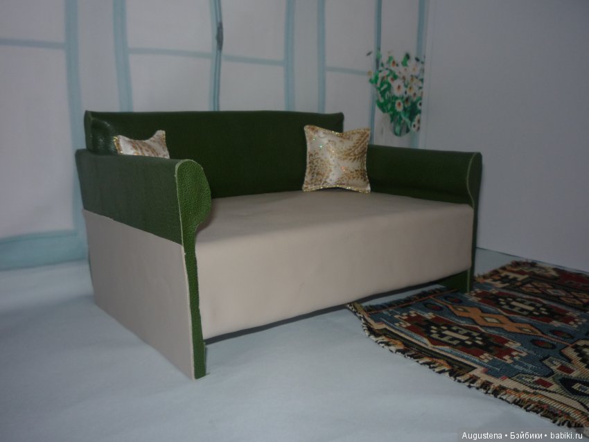 Мой первый ООАК барби и диван в довесок (фото 8)