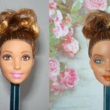 Мой первый ООАК барби и диван в довесок