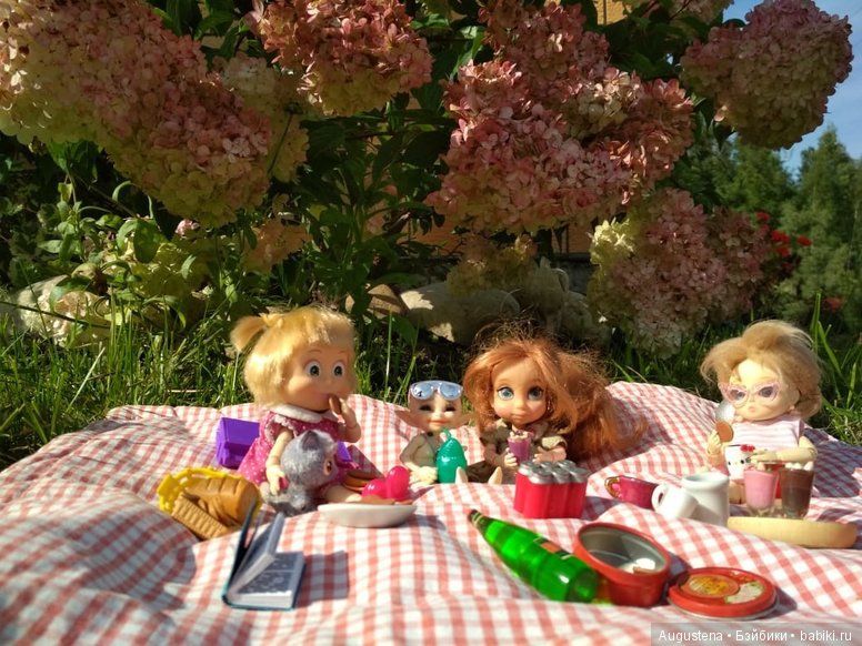 Лето, дача, куклы! Вот оно, счастье