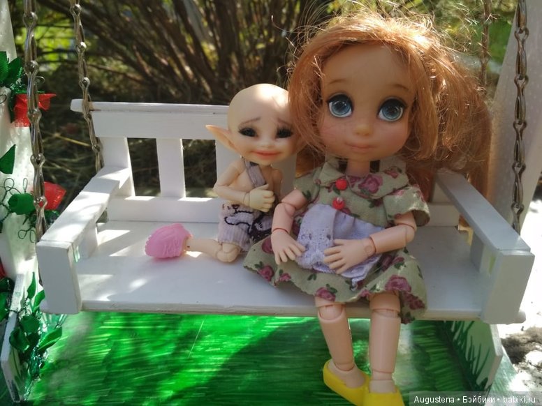Лето, дача, куклы! Вот оно, счастье