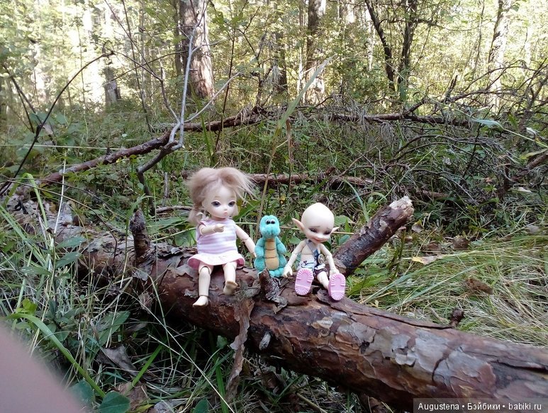 Лето, дача, куклы! Вот оно, счастье