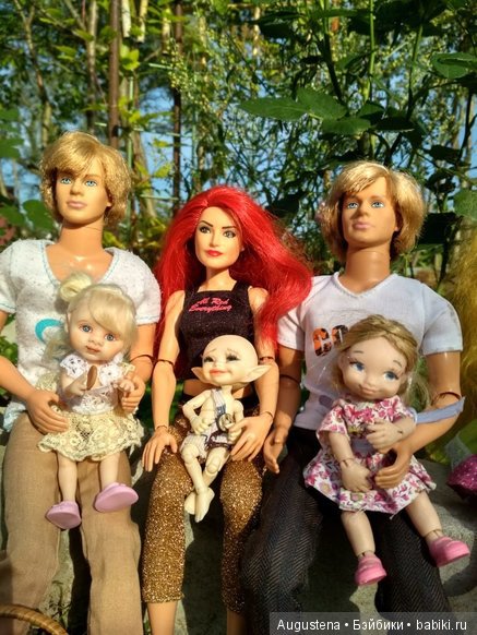 Лето, дача, куклы! Вот оно, счастье
