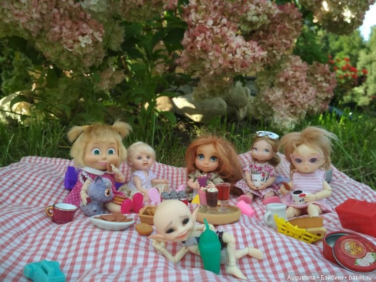 Лето, дача, куклы! Вот оно, счастье