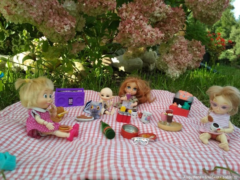Лето, дача, куклы! Вот оно, счастье