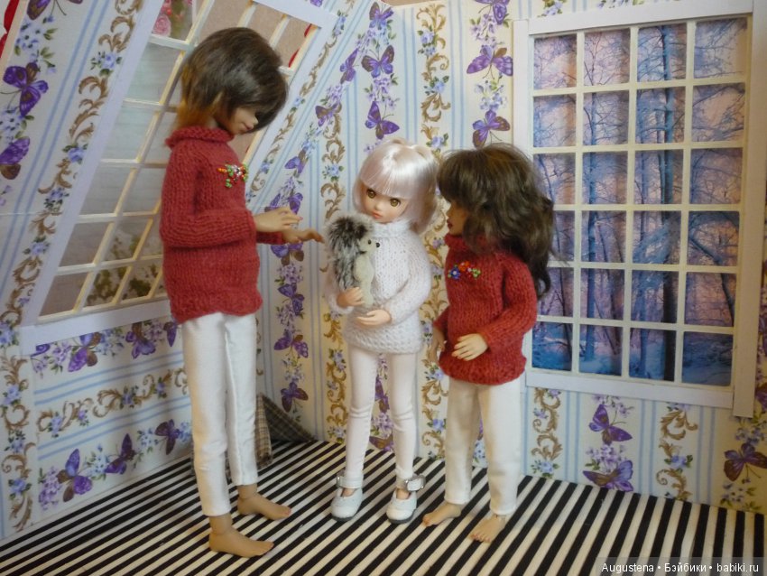 Рождественская история маленького ёжика Августина. Часть вторая (фото 7)