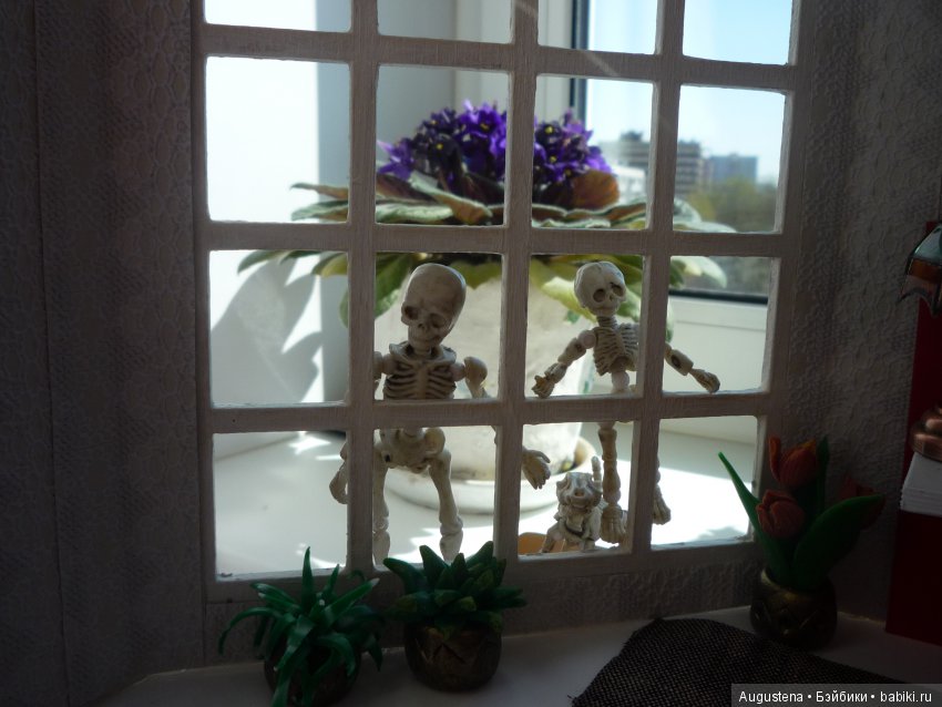 Румбокс с привидениями — Румбоксы и кукольные интерьеры: фото