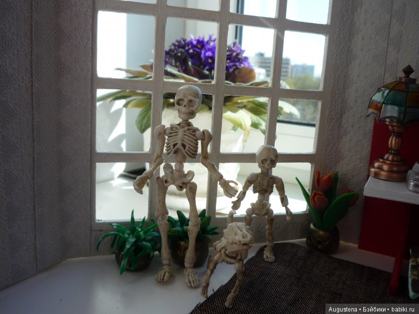 Румбокс с привидениями — Румбоксы и кукольные интерьеры: фото (фото 2)