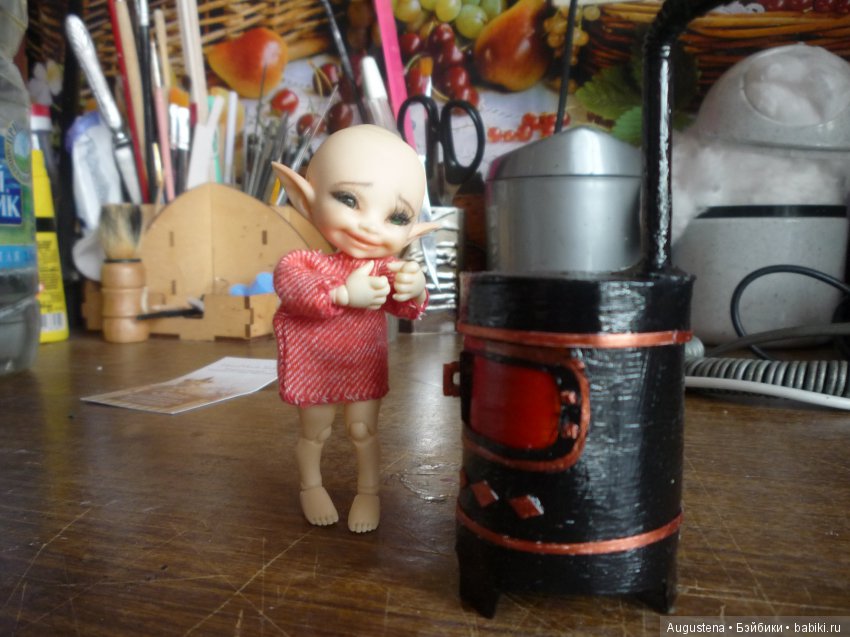 Печка " буржуйка" для реалика (фото 4)