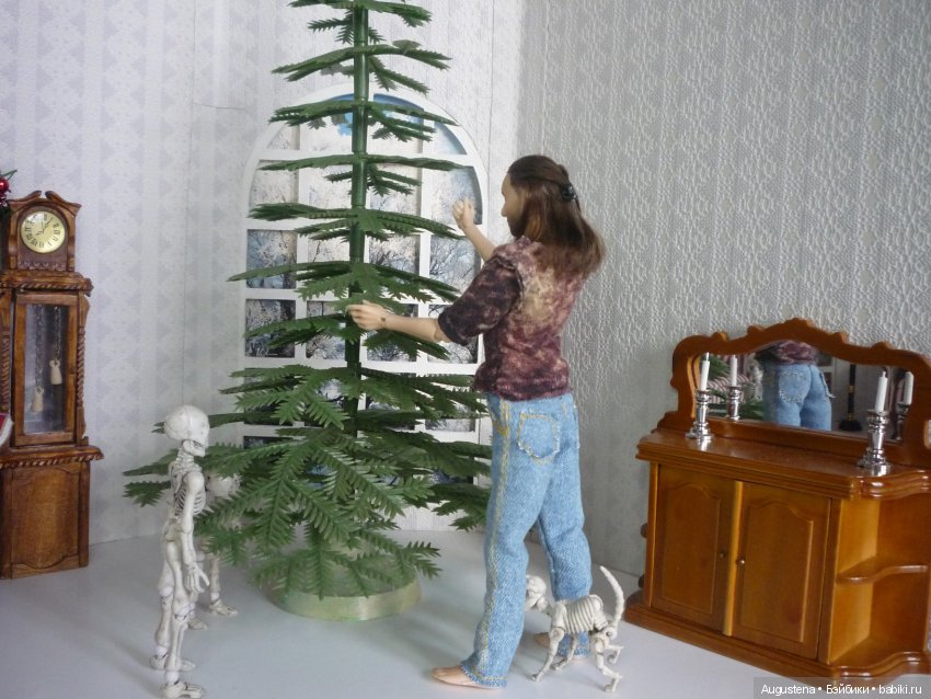 Погожим декабрьским днём в Счастливом Доме на костях