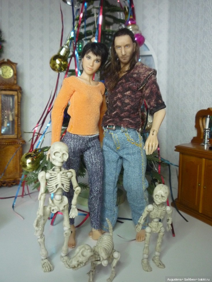 Ёлка+игрушки+костлявая команда (фото 9)