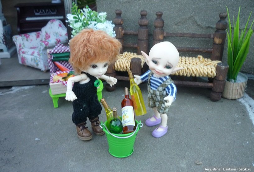 Крох гостит у Патрика | Бэйбики Крох гостит у Патрика — Куклы Fairyland (ФэйриЛэнд): BJD (БЖД) (фото 3)