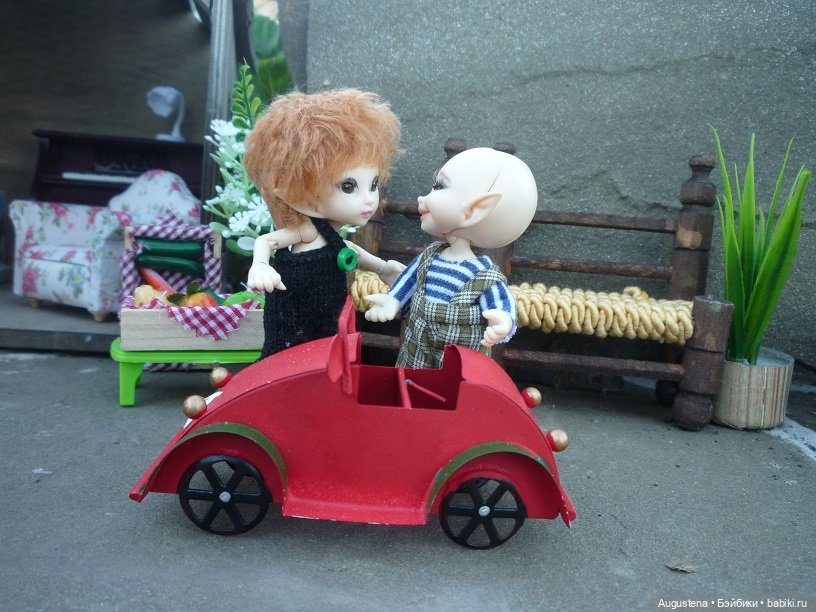 Крох гостит у Патрика | Бэйбики Крох гостит у Патрика — Куклы Fairyland (ФэйриЛэнд): BJD (БЖД) (фото 2)