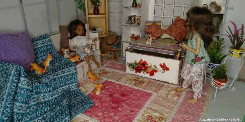 Рин гостит у Флёр, или что шуршало в ящике